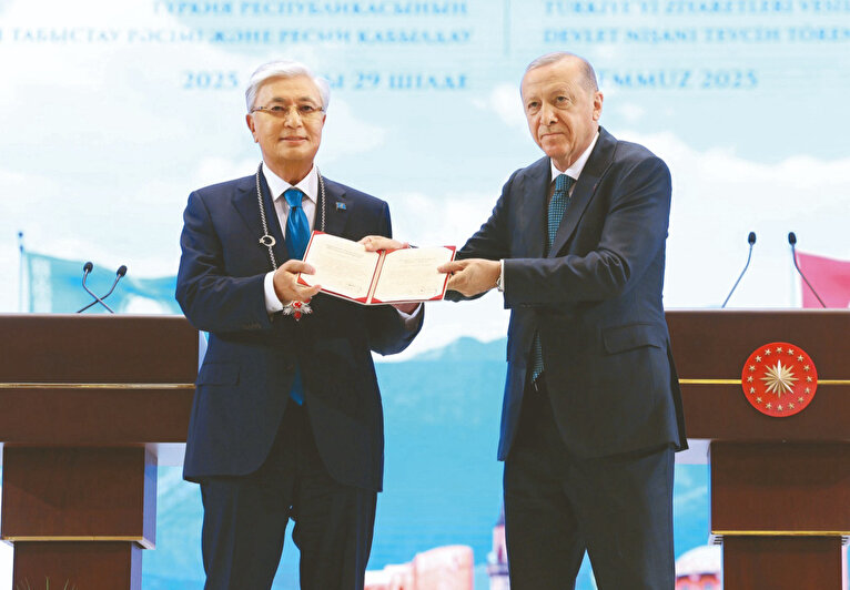 Erdoğan ve Tokayev Görüşmesi