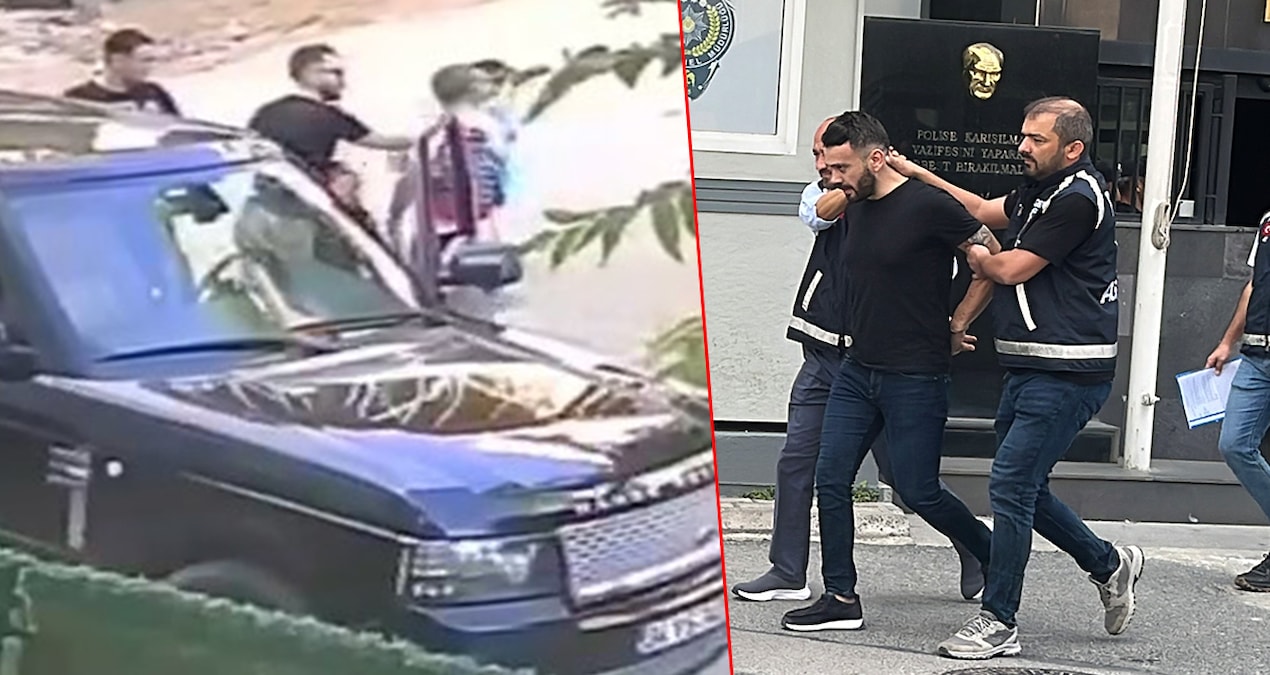 cocuklarinin yaninda babaya tokat atan maganda tutuklandi W5jqzUkc