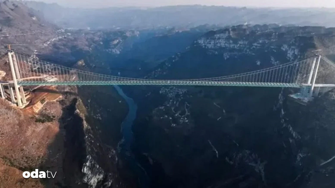 dunyanin en yuksek koprusu trafige aciliyor YzksckQQ