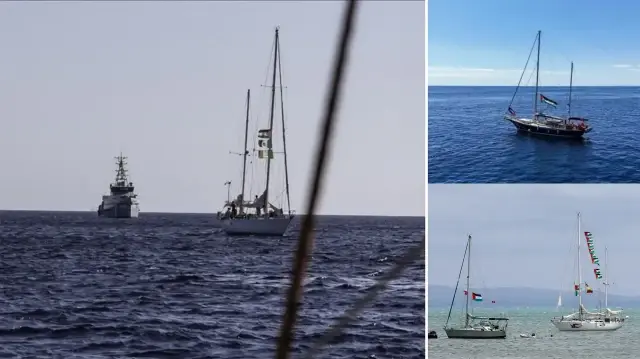 sumud filosunda su almaya baslayan teknenin yolculari turkiye tarafindan tahliye edildi zVOpVy5f